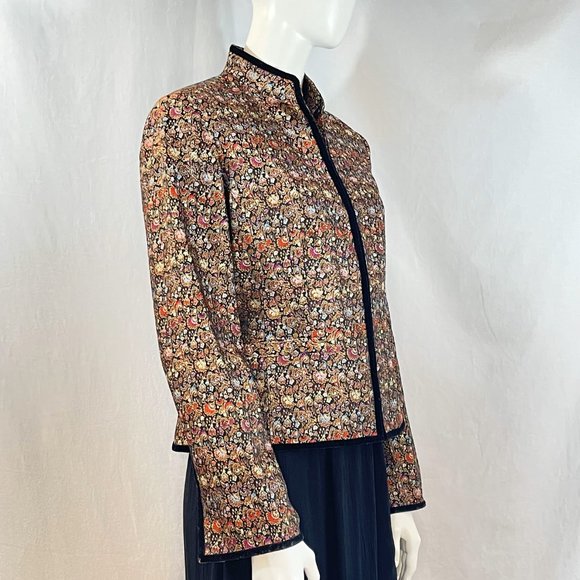 Floral Brocade Jacket | WD.NY - Picture 5 of 7